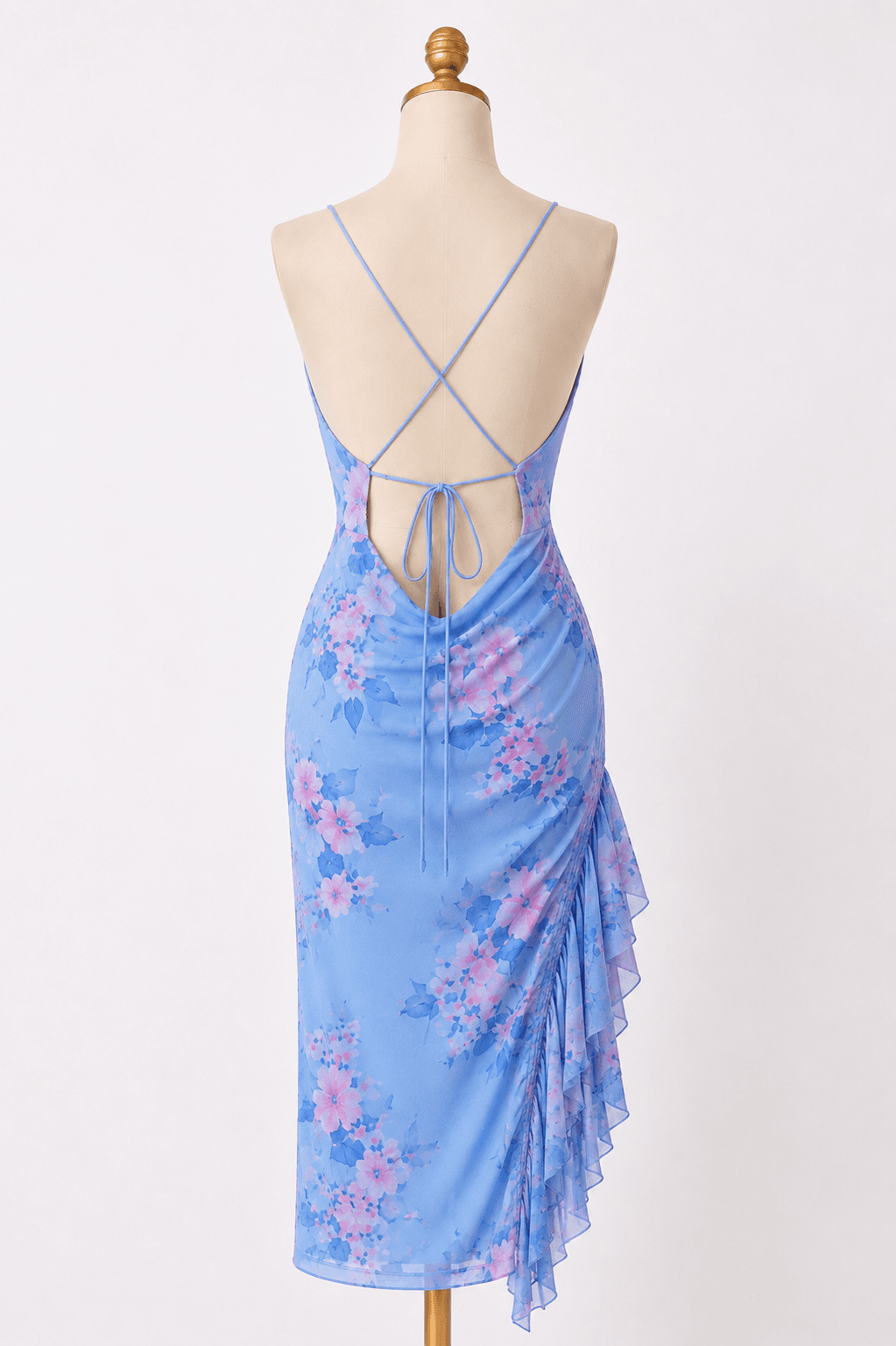 Robe Alicia bleu - Miniature 4