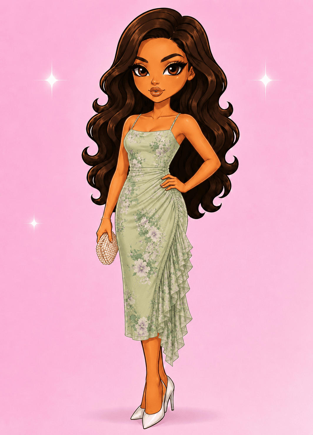 Robe Alicia verte 