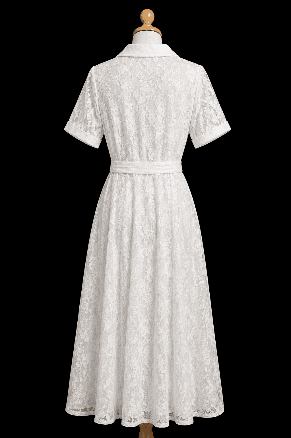 Robe Anastasia blanche - Miniature 4