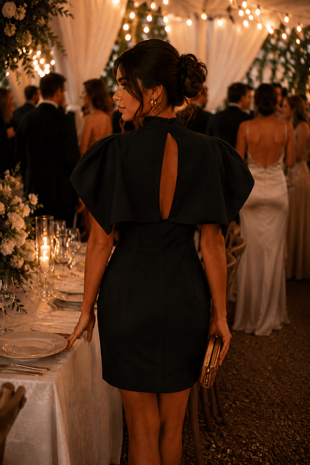 Robe Rosa noir - Miniature 3