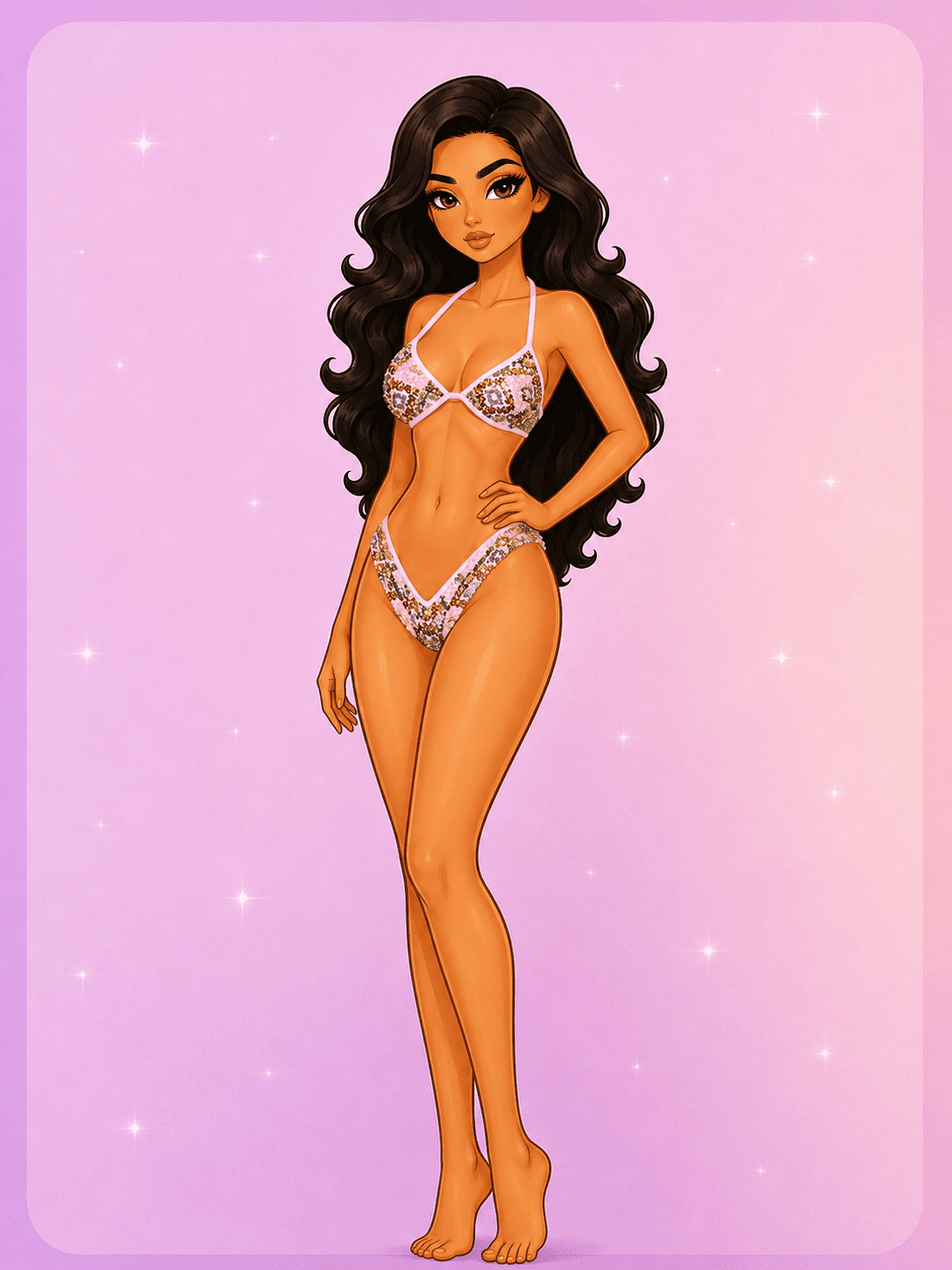 Maillot de bain Irina rose