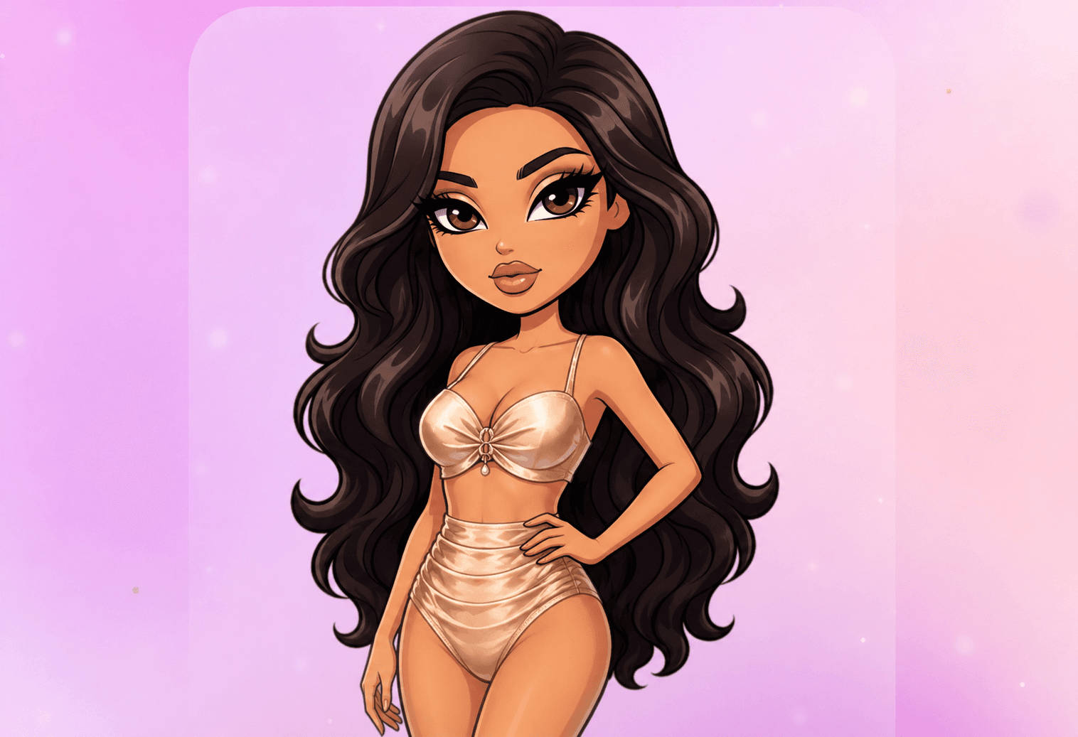 Maillot de bain Satina champagne