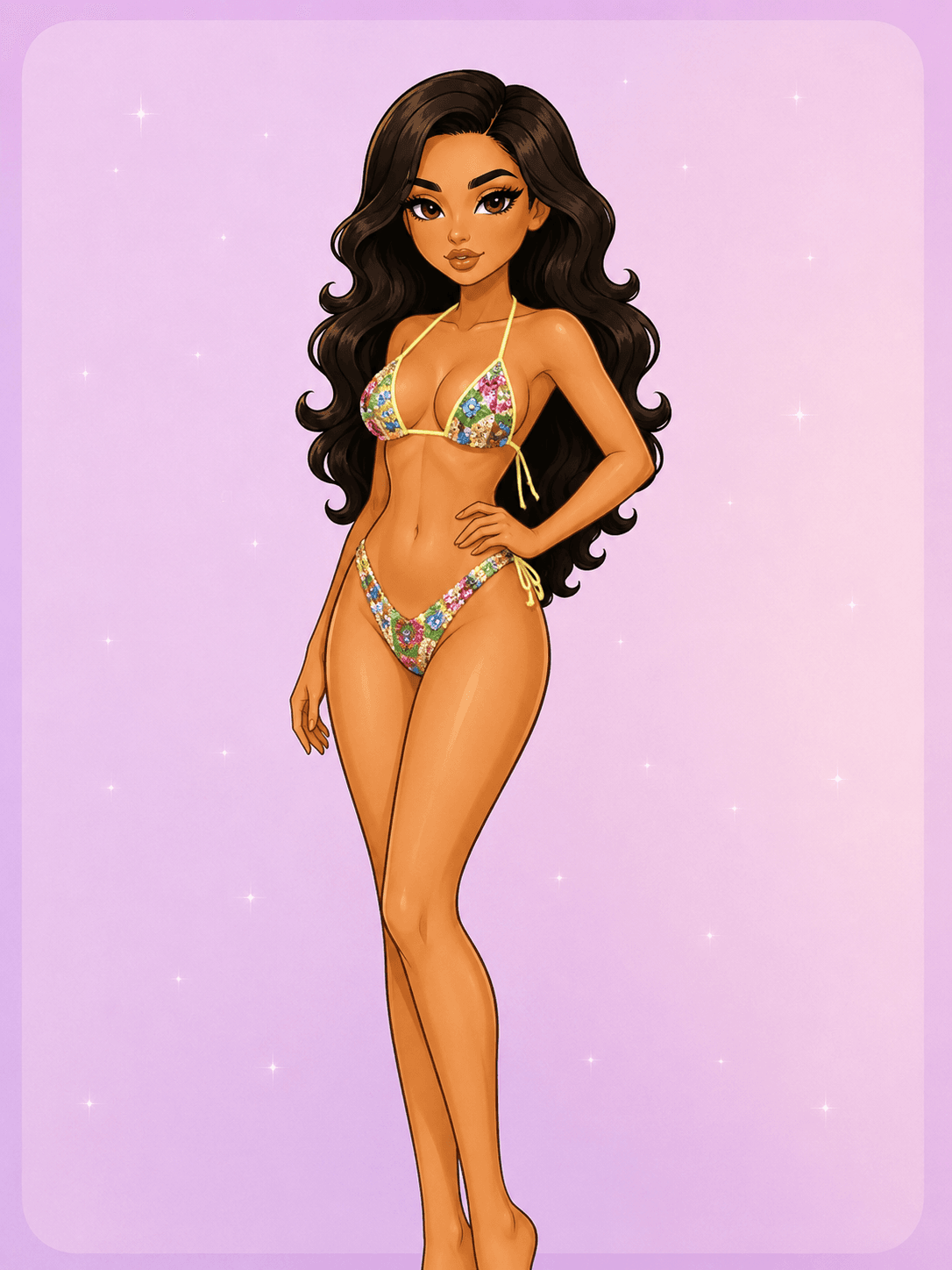 Maillot de bain Irina Jaune