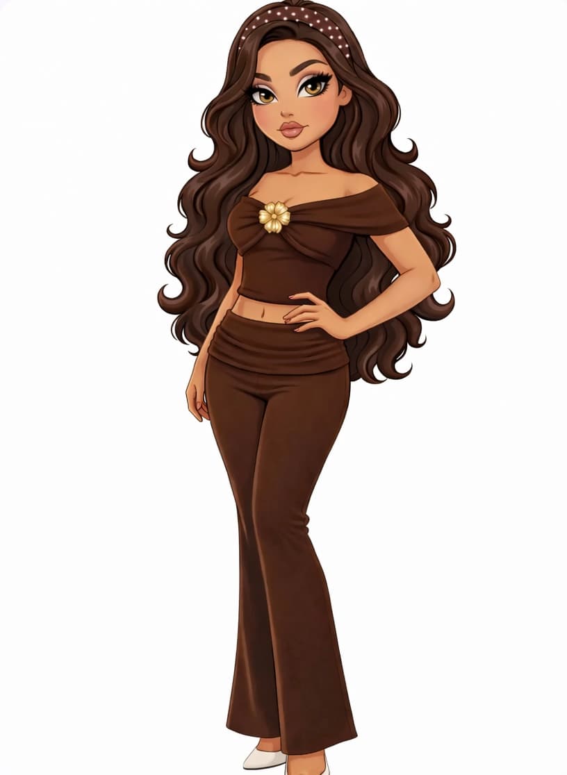 Bandeau marron 