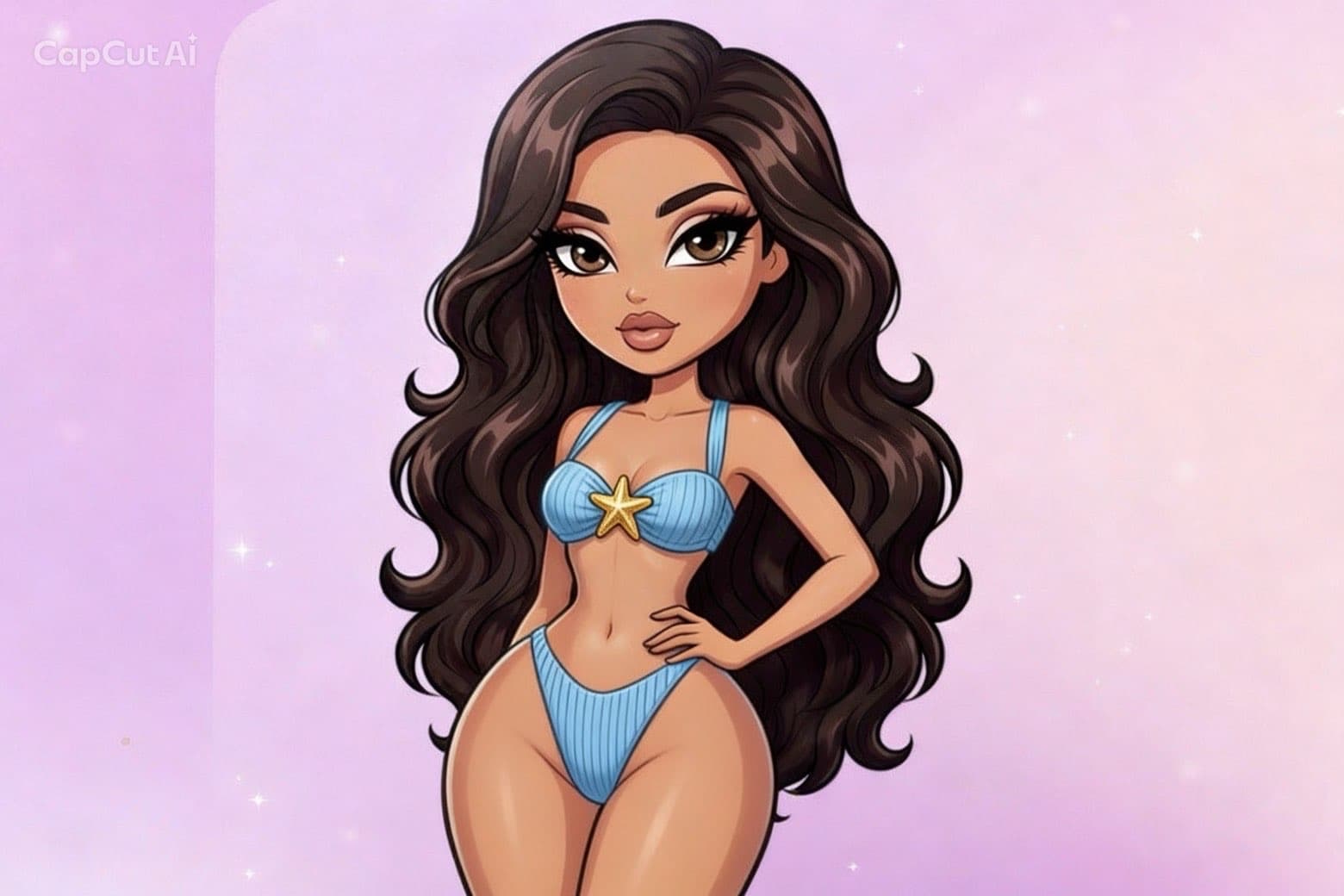 Maillot de bain Liyana bleu